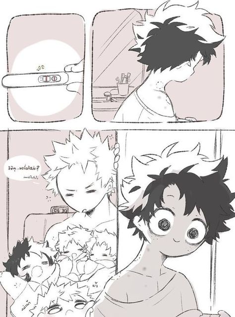 Bnha Bakudeku Family, Pregnant Deku Bakudeku, Bkdk Deku Pregnant, Bkdk Omegaverse Pregnant, Bakugo Pregnant, Mha Pregnant, Pregnant Bakugou, Omega Izuku, Pregnant Deku X Kacchan