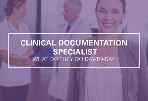 Are you considering a career as a clinical documentation specialist but aren't sure what the daily tasks entail? Here's what a clinical documentation specialist does day-to-day. Clinical Nurse Leader, Clinical Documentation, Health Information Management, Clinical Nurse, Healthcare Careers, Medical Billing And Coding, Billing And Coding, Medical Terminology, Practice Management