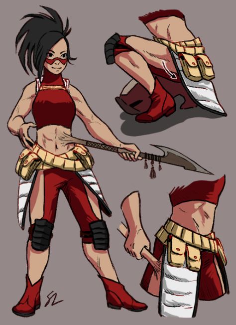 Momo Redesign, Mha Costume Redesign, Scene Drawing, Hero Costumes, Buko No Hero Academia, Boku No Hero Academia Funny, Superhero Design, Super Hero Costumes, My Hero Academia Episodes