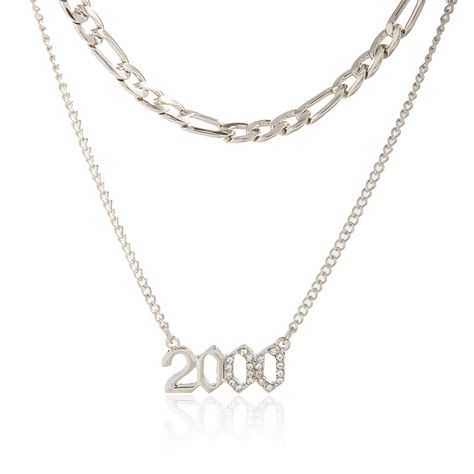 PRICES MAY VARY. ♥【LENGTH & SIZE】 First layer:14" ,Second layer length:16", 3" extender chain. ♥【TWO DIFFERENT STYLISH APPEARANCE】For the year number 1996-2000 necklace,it is closed with one firm lobster clasp,the first layer is a very beautiful and comfortable flat chain; While for the year number 2001-2005,it is a 2 necklace set with separate lobster clasp, and the choker necklace is a oval exquisite brass chain. You can choose freely what you need and like ♥[HIGH QUALITY MATERIAL ] The layere 2000 Necklace, Layered Choker Necklace, Layered Chokers, Crystal Necklaces, Birth Year, Necklace Crystal, Charm Pendant Necklace, Girls Birthday, Birthday Gifts For Girls