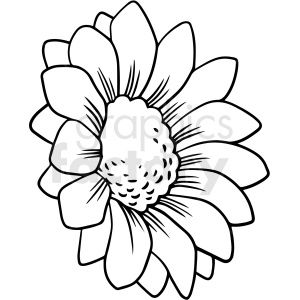 black and white flower vector clipart clip art Sunflower Clipart Black And White, Flower Clip Art Black And White, Simple Flower Clipart, Flower Clipart Black And White, Black Clipart, Symbols Of Strength Tattoos, Diy Projects To Make And Sell, Sunflowers Background, Abstract Coloring Pages