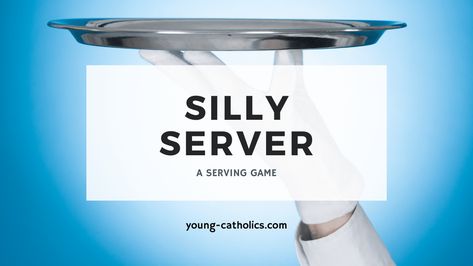 Silly Server is a serving game where participants pretend they are waiters. They must balance some ping pong balls on a plate while running back and forth. Youth Ministry Games, Relay Games, Games For Fun, Youth Group Games, Relay Races, Ping Pong Balls, Faith Formation, Youth Ministry, Vacation Bible School