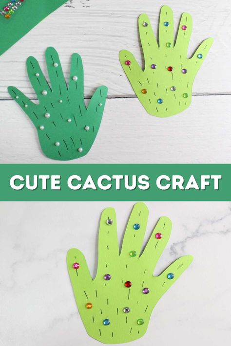 Creating a cute cactus craft means lots of craft time fun! Here is how to make this project. Cactus Craft, Texas Western, Kids Craft Supplies, Western Crafts, Cute Cactus, Craft Time, Favorite Child, Kids Crafts