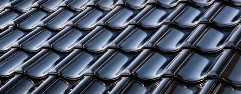 Solar Roof Design, Roof Tiles Ideas, Roof Tiles Design, Flat Roof Tiles, Roof Access Hatch, Tesla Solar Roof, Solar Tiles, Ceramic Roof Tiles, Clay Roof Tiles