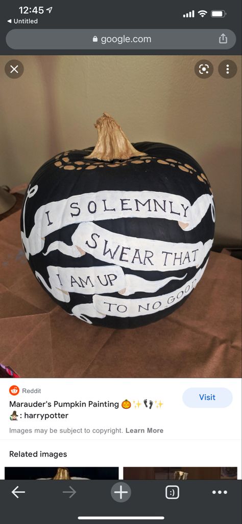 I solemnly swear I am up to no good Pumpkin Painting Harry Potter, Painting Pumpkins Harry Potter, Voldemort Pumpkin Painting, Harry Potter Painted Pumpkin, Harry Potter Pumpkin Painting, Painting Harry Potter, Wood Slice Ornament Harry Potter, I Solumnly Swear I Am Up To No Good, Pumpkin Inspo