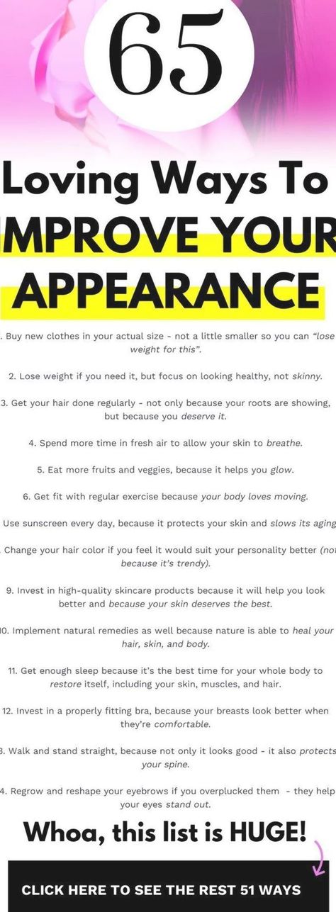 Ways To Improve Your Appearance, How To Be More Feminine Tips, How To Be More Feminine, Improve Your Appearance, Improve Your Style, How To Love Yourself, Self Confidence Tips, How To Love, Confidence Tips