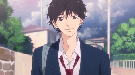 Ao Haru Ride (Blue Spring Ride) Ao Haru Ride Kou, Kou Mabuchi, Futaba Y Kou, Haru Ride, Blue Springs Ride, Shojo Anime, Ao Haru, Blue Springs, Me Me Me Anime