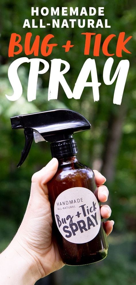 Skip the DEET- and toxic chemical-laden bug spray this summer, and instead make this Homemade All Natural Tick and Bug Spray to keep the bites at bay. #bugspray #allnatural #naturalbugspray #tickspray #naturalhealth #essentialoils #wholefully Witch Hazel Bug Spray, Cedar Oil Bug Spray, Diy Natural Bug Spray, Bug Spray With Essential Oils, Bug Spray Essential Oils, Homemade Bug Spray Recipe, Natural Bug Spray Recipe, Homemade Bug Repellent, Essential Oil Bug Spray