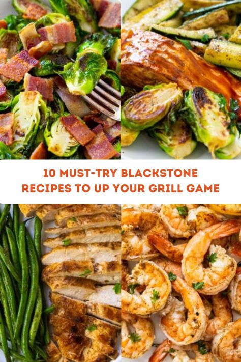 Get ready to turn your grill into a flavor powerhouse with these 10 Blackstone recipes! Easy, delicious, and bound to make you the grill master! Blackstone Gameday Recipes, Robata Grill, Blackstone Recipes, Blackstone Grill, Griddle Recipes, Blackstone Griddle, Grill Recipes, Low Carb Paleo, Grill Master