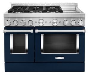 Fridge Top, Electric Griddle, Dual Fuel Ranges, Large Oven, Cooking For A Crowd, Outdoor Refrigerator, Ink Blue, Gas Cooktop, Gas Range