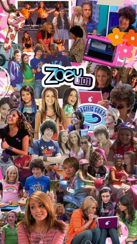 Zoey101 collage #nickelodeon #tv #y2k #teen #girly Logan Reese, Nostalgia 2000s, Gma Network, Zoey 101, Jamie Lynn Spears, Nostalgia Core, Nickelodeon 90s, Jamie Lynn, Nickelodeon Shows