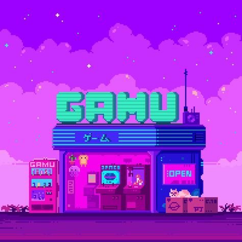 8 Bit Cyberpunk, Synthwave Pixel Art, Arcade Concept Art, Pixel Art Design Graphics, Game Background Aesthetic, Pixel Art Illustration, Pixel Website, Pixel Cyberpunk, Pixel Jeff