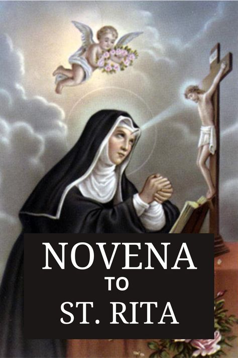 Novena to St Rita Prayer Routine, Rita Of Cascia, Novenas Catholic, St Rita Of Cascia, St. Rita, Prayer Books, Novena Prayers, Prayer Book, Patron Saints