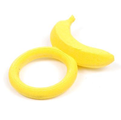 TED NOTEN yellow plastic banana Ted Noten, Plastic Fantastic, Strawberry Shortcake Characters, Nostalgia Aesthetic, Strawberry Shortcake, Dark Academia, Bananas, The Netherlands, Ring Designs