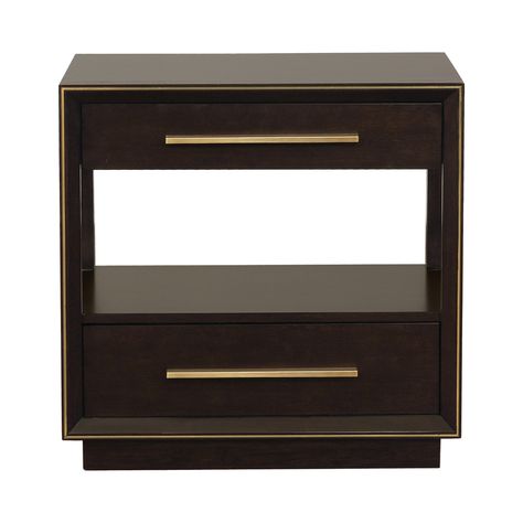 Durango 2-drawer Nightstand Smoked Peppercorn - Coaster Fine Upholstered Bedroom Set, King Bedroom Sets, Bedroom Sets Queen, Drawer Design, Queen Bedroom, 2 Drawer Nightstand, Coaster Furniture, Wood Nightstand, Bedroom Night Stands