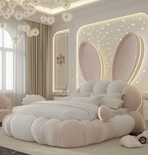 Kids decor Kids Bed Design, Luxury Kids Bedroom, Dream Bedroom Inspiration, Kids Room Interior Design, Luxury Room Bedroom, Modern Kids Bedroom, Kids Interior Room, Dorm Ideas, Cute Bedroom Decor