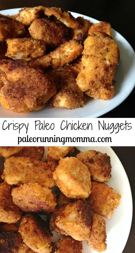 Paleo Chicken Nuggets, Chicken Nugget Recipes, Chicken Nugget, Paleo Diet Recipes, Paleo Lunch, Paleo Chicken, Paleo Whole 30, Paleo Dinner, How To Eat Paleo