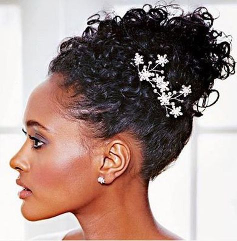 wedding+hairstyles+updos Black Wedding Hairstyles, American Hairstyles, Trendy Wedding Hairstyles, Penteado Cabelo Curto, Braids For Black Women, Wedding Hairstyles Updo, African American Hairstyles, American Woman, Short Natural Hair Styles