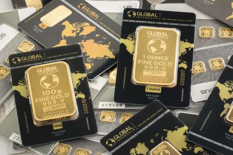 #global intergold #gold #gold bars #gold is money #gold shop #investment #money Gold Bars Aesthetic, Pound Money, Investment Money, Souvenir Wedding, Money Printables, Gold Bullion Bars, Money Notes, Gold Stock, Gold Bars