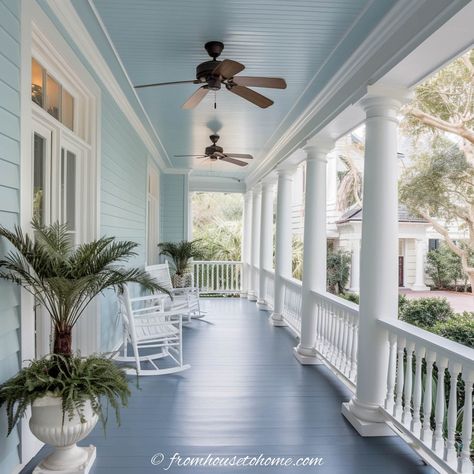 Preppy Front Porch, Coastal Porch, Southern Porch, Columns (home), White Porch, Victorian Porch, Southern Porches, Porch Makeover, House With Porch