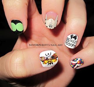 The Silence Of The Lambs, Scary Eyes, Night Vision Goggles, Silence Of The Lambs, Scary Movie, Get Nails, Halloween Nail Art, Post It Notes, Scary Movies