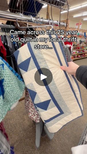 49 reactions · 5 comments | Let’s flip this thrifted quilt and Sherpa throw 🤍 #slowfashion #SustainableFashion #thriftflip #vintage #thriftstorefinds | Poppy Lu | Cali'co · Meadowlark Quilt Coats, Quilted Clothing, Local Thrift Stores, Thrift Flip, Old Quilts, Thrift Store Finds, Quilted Coat, Slow Fashion, Thrift Store