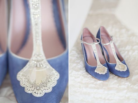 Art Deco Wedding Shoes, Humanist Wedding, Wedding Seaside, Wedding Scottish, Blue Wedding Shoes, Fab Shoes, Seaside Wedding, Scottish Wedding, Stunning Shoes