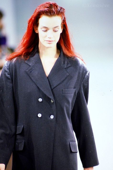 Sibyl Buck 90s, Sybil Buck 90s, Sybil Buck, Sibyl Buck, 90s Couture, 2003 Fashion, Runway Hair, 90s Runway Fashion, 90s Supermodels