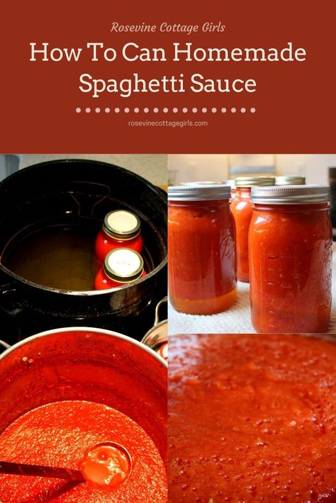 Canned Spaghetti Sauce Recipe, Canning Homemade Spaghetti Sauce, Homemade Canned Spaghetti Sauce, Canned Spaghetti Sauce, Spaghetti Sauce Recipe, Homemade Spaghetti Sauce, Homemade Ravioli, Homemade Spaghetti, Canning Tomatoes