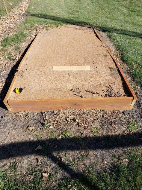 Batting Cage Backyard, Pitching Mound, Surfboard Storage, Backyard Baseball, Warm Up Routine, Baseball Pitching, Batting Cages, Fill The Frame, Backyard Games