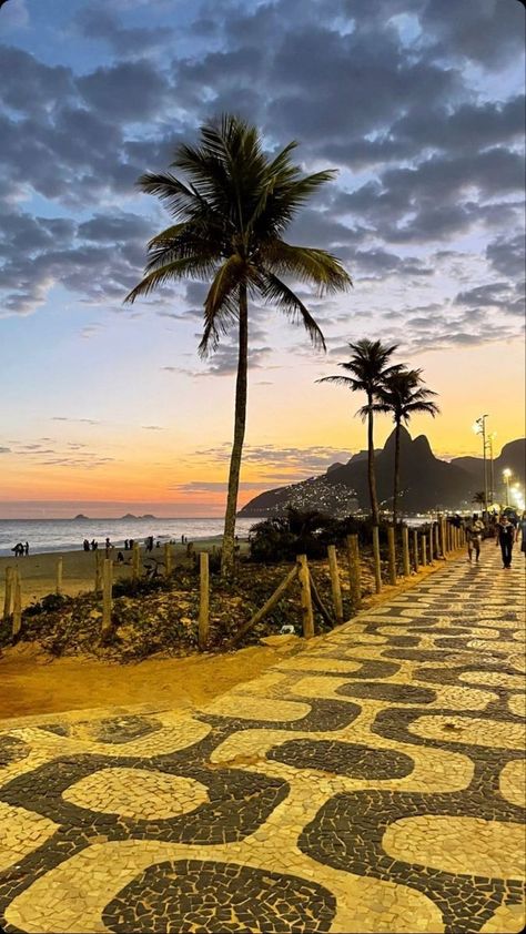 Brazil Aesthetic, Beach Sunset Wallpaper, Brazil Travel, Sunset Wallpaper, Paradise On Earth, Sunset Pictures, Summer Pictures, Beach Vibe, Sky Aesthetic