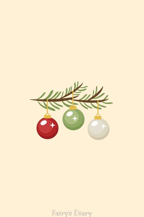 Christmas Widget Wallpaper, Simple Christmas Pictures, Christmas Phone Widgets, Christmas Iphone Aesthetic, Cute Christmas Widgets, Crhitsmas Ideas, Christmas Ornaments Drawing, Widget Christmas, Christmas Widgets