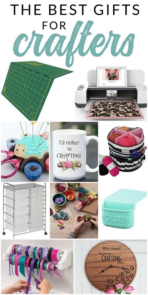 Gifts for Crafty People and Creatives. This is the ultimate gift guide and shopping list for the crafter in your life. Creative gift ideas from The Crazy Craft Lady Gift Ideas For Crafty People, Gift For Crafter, Crafter Gift Basket, Gifts For Creative People, Gifts For Crafty People, Crafter Gift Ideas, Gifts For Crafters, Stocking Suffers, Crafting Gifts