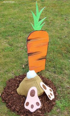 Oster Dekor, Diy Osterschmuck, Easter Outdoor, Easter Wood Crafts, Easter Garden, Diy Outdoor Decor, Easter Projects, Easter Decorations Kids, Easter Decorations Outdoor