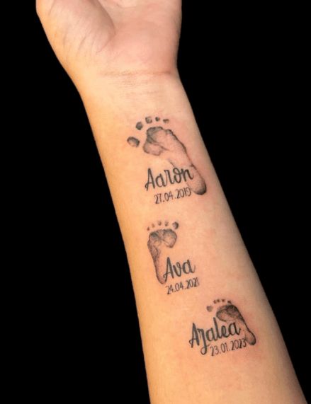 80+ Baby Footprint Tattoo Ideas To Celebrate Your Bundle Of Joy