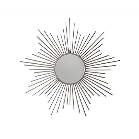 Cheungs FP4318 Wall Mirror with Black Glitter Frame Silver * Check this awesome product by going to the link at the image.-It is an affiliate link to Amazon. #Mirrors Sunburst Mirrors, Comfy Cozy Home, Full Wall Mirror, Mirror Collage, Big Wall Mirrors, Starburst Mirror, Metal Wall Mirror, Rustic Wall Mirrors, Antique Mirror Wall