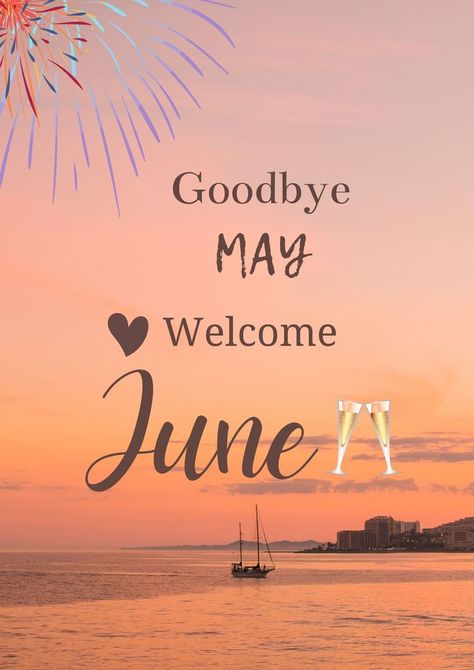 May we continue to prosper and flourish. May the rest of the year be good to us and blessings may continue to come. ✨❤ Goodbye May Hello June, Goodbye May, Welcome June, Hello June, Autumnal Equinox, Spanish English, Summer Solstice, Months In A Year, The Year