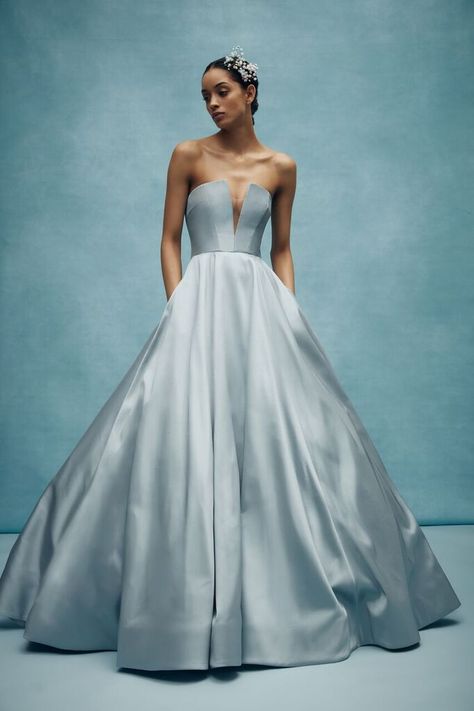 Bridal Fashion Week: Anne Barge Gown Ideas, Anne Barge, Blue Ball Gowns, Red Wedding Dresses, Pink Wedding Dresses, Bridal Separates, Ball Gown Skirt, Blue Wedding Dresses, Bridal Fashion Week