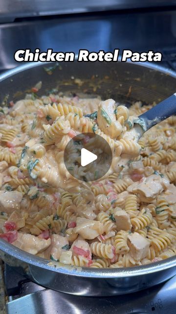 Rotel Dip Chicken Pasta, Rotel Chicken Dip Pasta, Chicken Rotel Pasta Recipes, Chicken Rotel, Chicken Rotel Pasta, Rotel Chicken Pasta, Chicken Rotel Spaghetti, Rotel Pasta Recipes, Chicken Pasta With Rotel