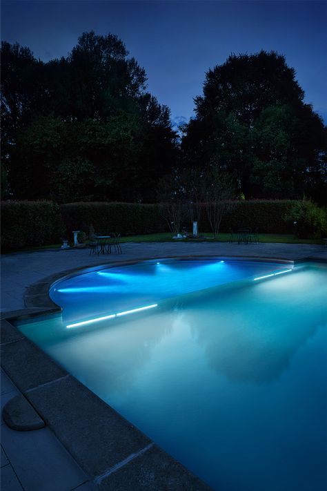 Featured product by L&L Luce&Light: Rio Sub 2.2. Above Ground Pool Lights, Inground Pool Lights, Best Above Ground Pool, Spa Lighting, Pool Water Features, Pool Fountain, Above Ground Pool Decks, Backyard Pool Landscaping, Spa Design