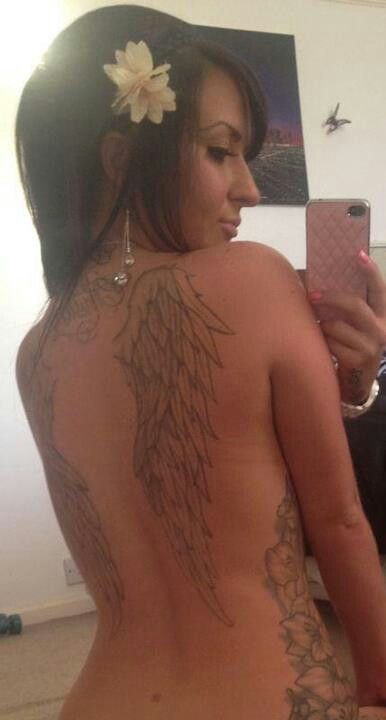 Wings Angel Wing Tattoo On Back Women, Wing Tattoo On Collar Bone, Big Wing Tattoo On Back, Angle Wings Tattoo Women, Shoulder Blade Wing Tattoo, Angel Wing Back Tattoo Women, Angel Wing Tattoo On Back, Wing Tattoo Back, Back Tattoo Wings