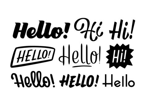 Hello wip by Olga Vasik #Design Popular #Dribbble #shots Hello Typography, Hello Font, Typeface Font, Art Walk, Typography Letters, Extreme Sports, Letter Art, Typography Logo, Perfectly Imperfect