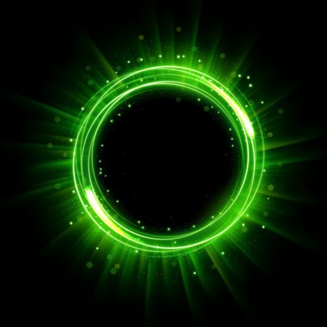 Abstract glowing circle elegant illumina... | Premium Vector #Freepik #vector #abstract #light #neon #energy Savage Wallpapers, Logo Wallpaper Hd, Green Circle, Neon Backgrounds, New Retro Wave, तितली वॉलपेपर, Photo Logo Design, Photo Art Frame, Seni 3d