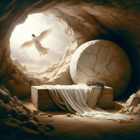 He Is Not Here He Is Risen Jesus Christ, God Has Risen Easter, Easter Risen Jesus, Jesus Risen Pictures, Christ Has Risen Easter, He Is Not Here For He Has Risen Quotes, Easter He Is Risen Art, He Has Risen Easter Quotes, Jesus Has Risen Easter