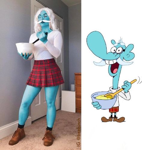 Mung Daal (Chowder) Spongebob Goofy Goober, Goofy Goober, Lord Farquaad, Funny Cosplay, Cute Couple Halloween Costumes, Pop Icons, Jessica Nigri, Halloween Inspo, Lara Croft