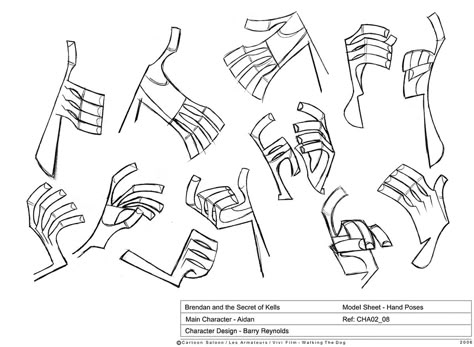 Secret Of Kells, Cartoon Saloon, Hand References, Flat Drawings, Hand Gestures, Hand Drawing Reference, Art Of Animation, Hand Reference, Poses References