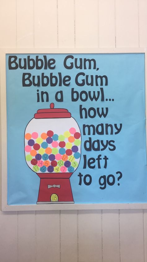 Moving Up Bulletin Board Ideas, End Of Year Countdown Bulletin Board, End Of The School Year Bulletin Boards, End Of Year Bulletin Board Ideas, Lunch Room Bulletin Board Ideas, Funny Bulletin Boards, Cafeteria Bulletin Board Ideas, Fun Bulletin Board Ideas, Career Bulletin Boards