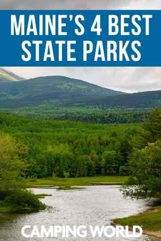 If you find yourself seeking inspiration from nature, Maine should definitely be on the top of your bucket list. Camping in Maine, especially in its quiet state parks, is unlike anything I’ve experienced in the U.S. Campers will find more secluded backcountry, beach, and primitive tent sites here than in most of New England. Here are Maine’s 4 best state parks! #camping #campingtips #rving #rvingtips #rvlife Camping In Maine, Baxter State Park, State Park Camping, Maine State, Visit Maine, Maine Vacation, Maine Travel, Inspiration From Nature, New England Travel