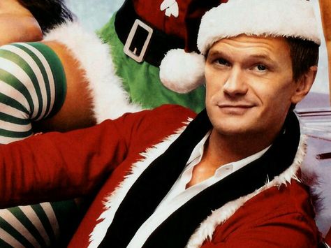 Barney Stinson Christmas Horror Movies, Interactive Marketing, Dragon Hats, Barney Stinson, Christmas Horror, Neil Patrick, Neil Patrick Harris, Santa Outfit, Hottest Male Celebrities