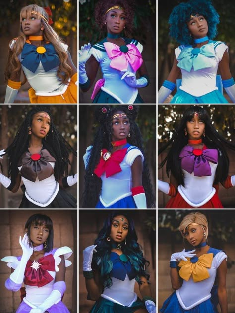 Black Cosplayers, Moon Cosplay, Easter Nail, Sailor Moon Cosplay, Sailor Moon Character, Glamour Shots, Moon Crystal, Cosplay Characters, Amazing Cosplay